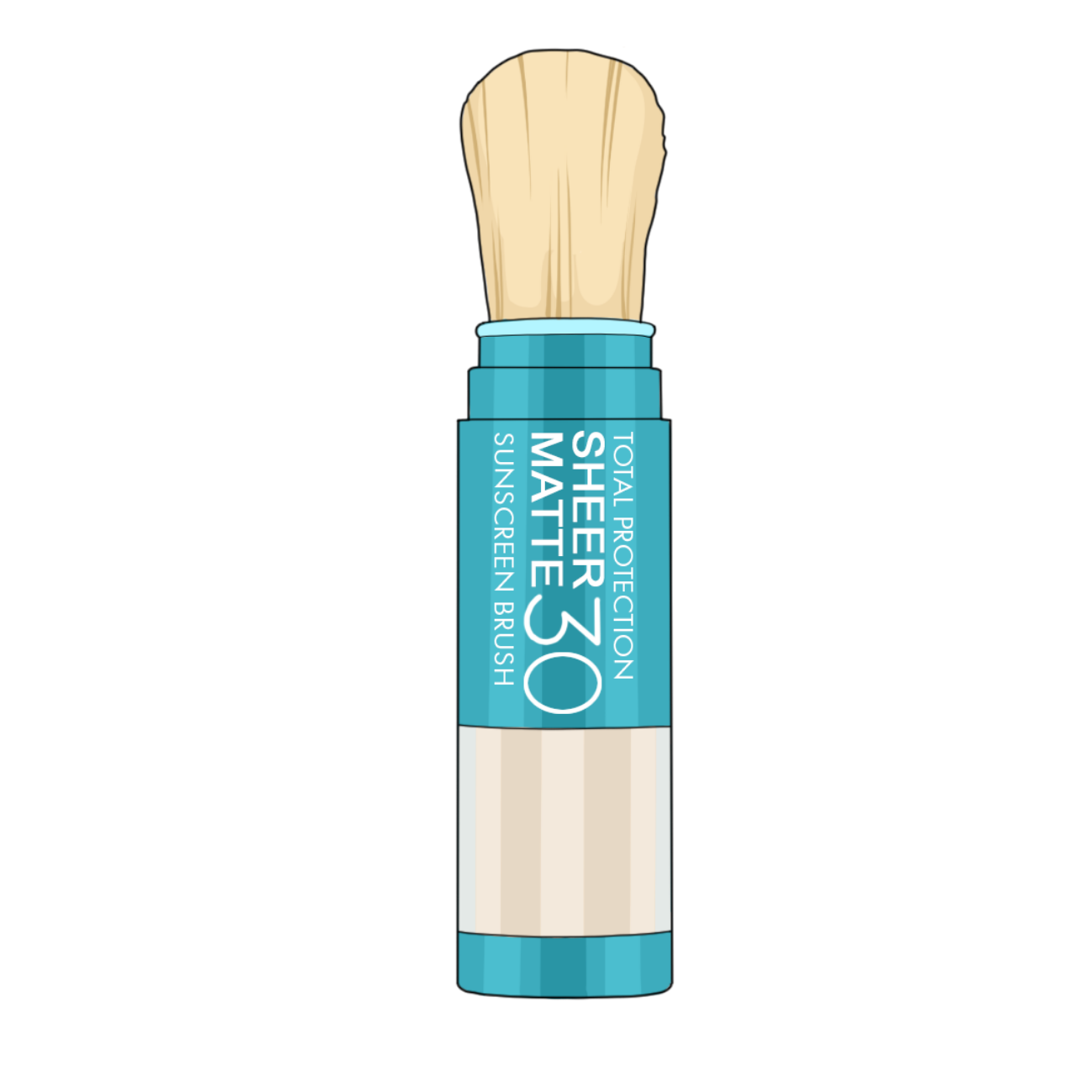 Sheer MATTE 30 SPF Brush-On